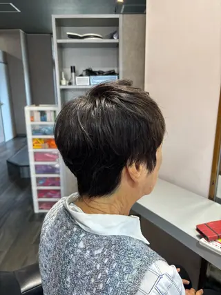 ショート パーマ 杉山 晃太のヘアスタイル