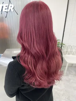 セミロング 💗爆美女製造機💗 ハイトーン-髪質改善のヘアスタイル