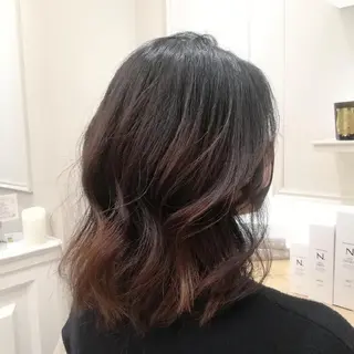 ミディアム 🌺夏の褒められヘア 🌺 NAO のヘアスタイル