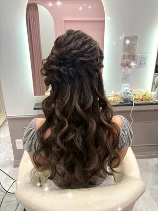 ヘアアレンジ lien eriiのヘアスタイル