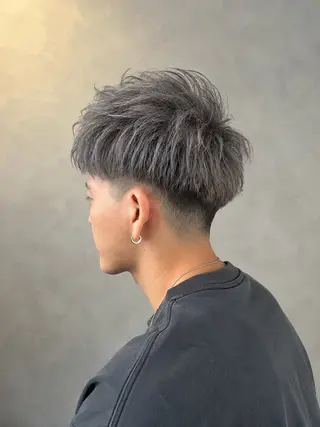 メンズ パーマ/メンズ /ピンパーマ/横山のヘアスタイル