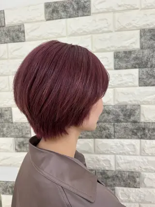 ショート 隈園 菜々美のヘアスタイル