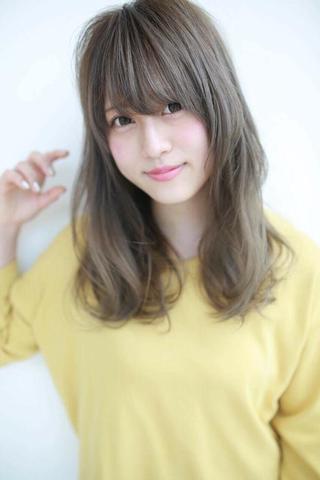 セミロング 小川 海のヘアスタイル