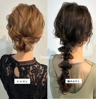 ヘアアレンジ aisa ／札幌／艶カラー🎀のヘアスタイル