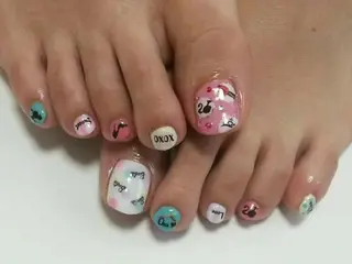ネイル 荒木 莉奈のネイルデザイン