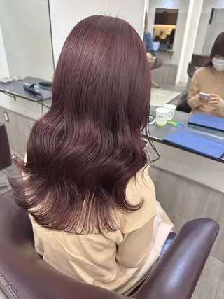 カラー 🎀透明感 カラーHiROEのヘアスタイル