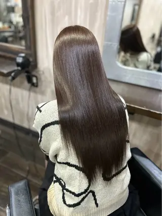 カラー レイヤー🌟 縮毛矯正🩷はるなのヘアスタイル