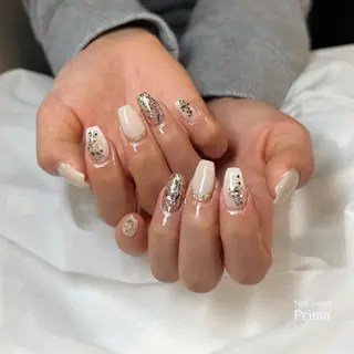 ミディアム ネイル SalonPrima 西院Nail&Eyeのネイルデザイン