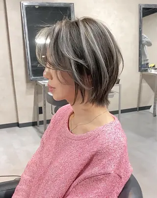 ショート SWAN札幌 ハタザワリュートのヘアスタイル
