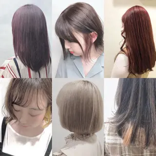 ミディアム カラー FAAM Tsuneのヘアスタイル