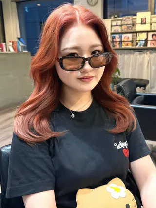 ロング カラー Minami Yuiのヘアスタイル