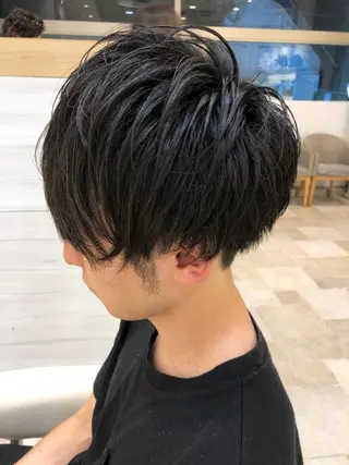ショート ヘアアレンジ メンズ メンズパーマ特化/ メッシュ/薫/店長のヘアスタイル