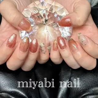 ネイル miyabi nail 桂川駅近くのネイルデザイン