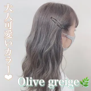 ロング カラー ヘアアレンジ ayaka 🍨のマツエク・マツパデザイン