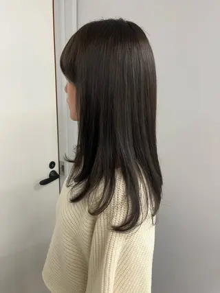 ミディアム koikiナチュラル オリーブカラー🦙のヘアスタイル
