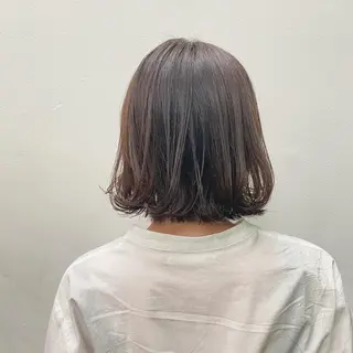 ミディアム カラー 安藤 翔平のヘアスタイル