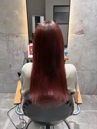 カラー 岩崎 美咲のヘアスタイル