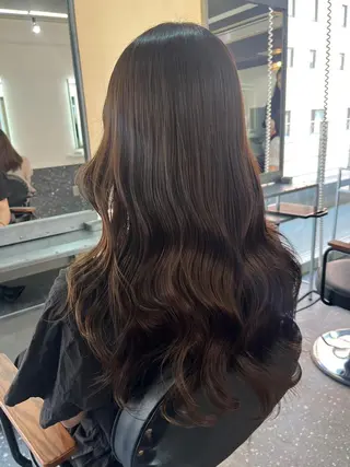 ロング カラー レイヤー/髪質改善 /艶カラー/SAKIのヘアスタイル