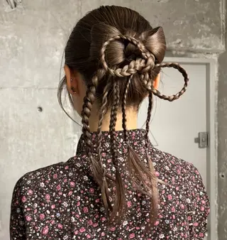 ヘアアレンジ ヘアアレンジ/ カラー❤️miyuuのヘアスタイル