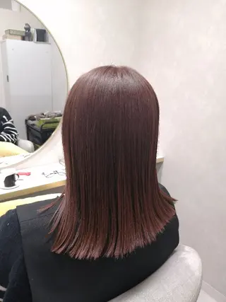 ミディアム カラー 透明感カラー☆　野崎 誠一郎のヘアスタイル