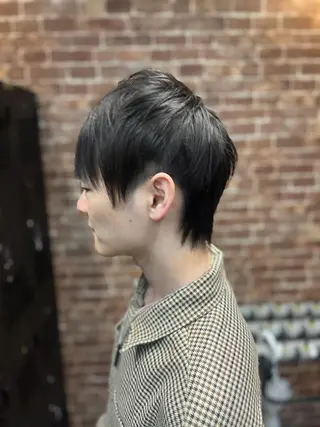 ミディアム カラー パーマ ヘアアレンジ メンズ キッズ ネイル マツエク・マツパ アイブロウ 久木原 ゆりのヘアスタイル