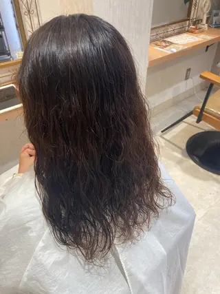 ロング ツヤカラー3850 まいのヘアスタイル