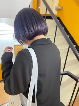 ショート カラー ayane⭐️ボブ・ ショート・パーマのヘアスタイル