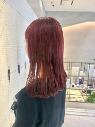 ミディアム 🎀ヘアセット透明感 /REINA🎀のヘアスタイル