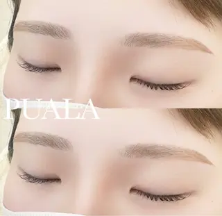 アイブロウ PUALA Mamiのマツエク・マツパデザイン