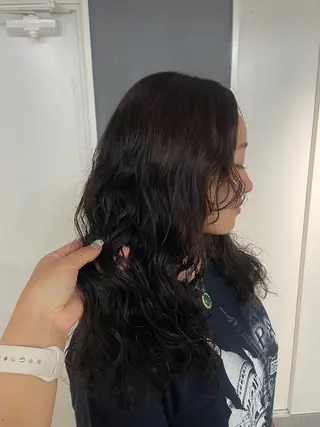 セミロング 平井 よし乃のヘアスタイル