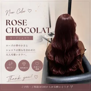 ロング カラー ブリーチなしカラー kana🐱のヘアスタイル