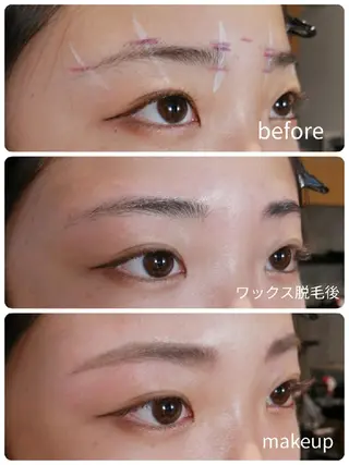 マツエク・マツパ 眉毛サロン 森田江里子の眉毛・アイブロウイメージ