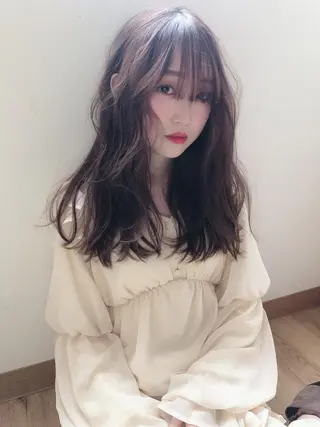 ロング カラー テトネ タカシのヘアスタイル