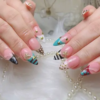 ネイル Sora  Nail 長さ出し専門店のネイルデザイン