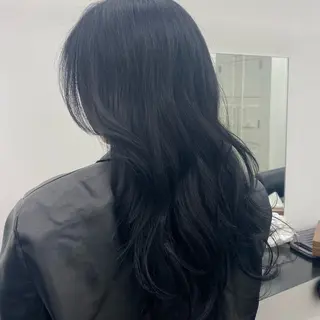 ロング カラー nakajima rinkaのヘアスタイル