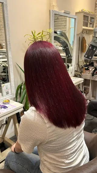 カラー 【北生駒】大型P有り Ainaのヘアスタイル
