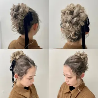 ヘアアレンジ ヘアセットサロン ココのヘアスタイル