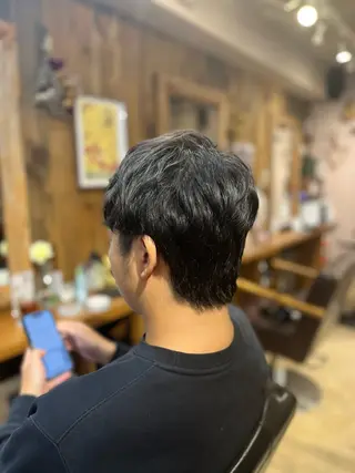 パーマ メンズ特化/代々木 上原🌳目黒マヤのヘアスタイル