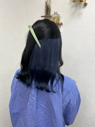 カラー ブリーチカラー HAZUKI🦖のヘアスタイル