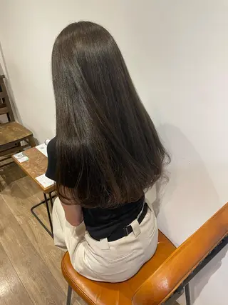 ロング カラー ヘアアレンジ coco♡ 韓国hairのヘアスタイル