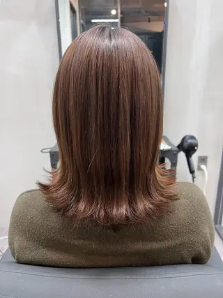 セミロング Cecilhair なんば店    岩川のヘアスタイル