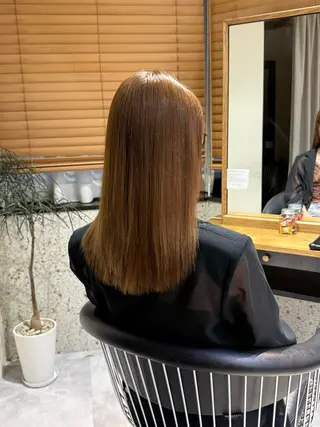 ミディアム カラー 💎美髪🫧Emma 🎀カラーモデル募集のヘアスタイル