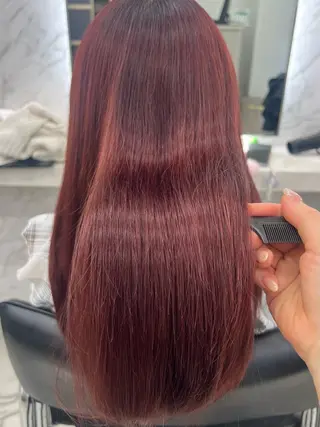 ロング カラー 🤍透明感カラー︎ 🤍YUURI🤍のヘアスタイル