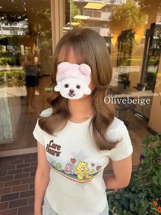 セミロング Moremuu/ MAIKA🎀のヘアスタイル