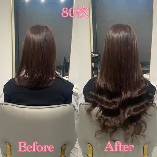 ロング シールエクステ ♡SAORI♡のヘアスタイル