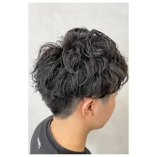 ショート カラー パーマ ヘアアレンジ メンズ キッズ TopStylist ✂︎ YUKAのヘアスタイル