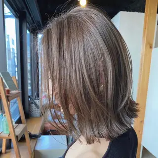 セミロング カラー パーマ ヘアアレンジ メンズ キッズ ネイル マツエク・マツパ アイブロウ エクステモデル募集 💗大阪梅田/川上のヘアスタイル