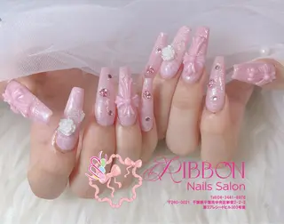 ネイル Ribbonnail salonのネイルデザイン