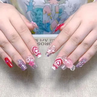 ネイル いちご ちゃんのネイルデザイン