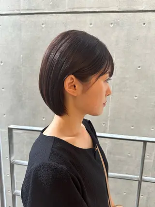 ショート カラー パーマ ヘアアレンジ 髪質改善/韓国風 レイヤー/田村祐樹のヘアスタイル